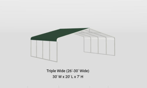 30x30x7 SR Triple wide