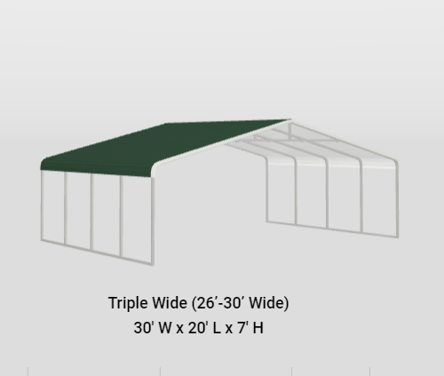 30x30x7 SR Triple wide