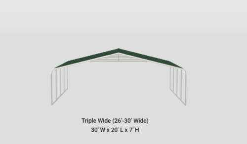 30x30x7 SR Triple wide